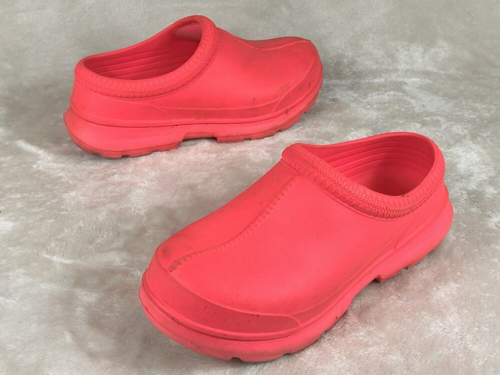 UGG Tasman X Shoes Women’s Sz 8 Pink EVA Waterproof Slip On Clogs Garden Travel